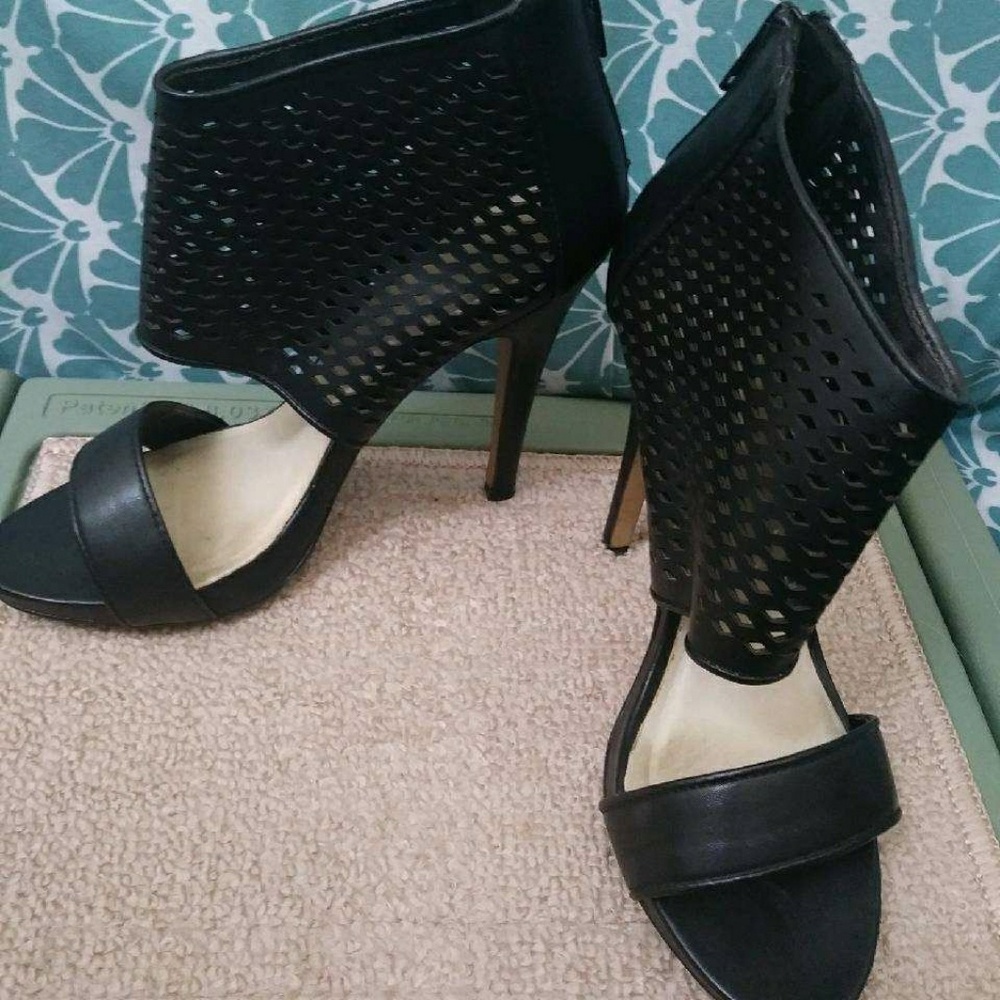 Aldo sandals with mesh ankle straps